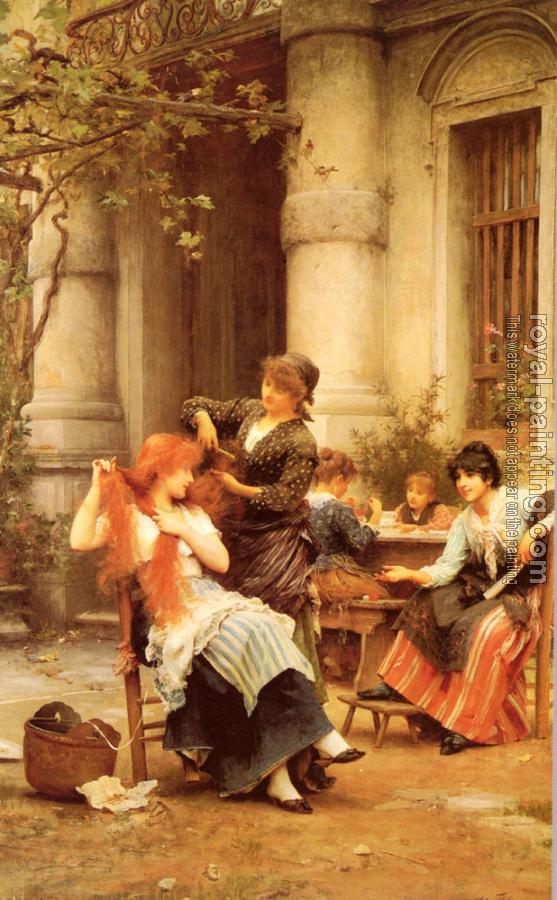 Samuel Luke Fildes : Al Fresco